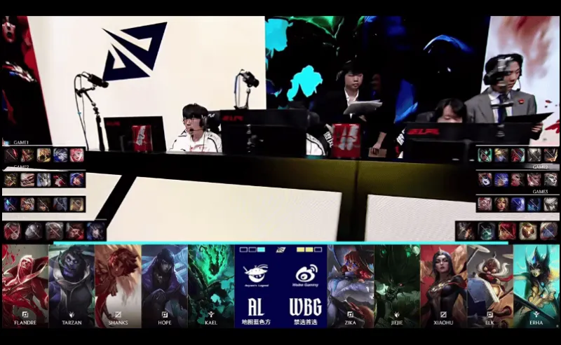 皇冠体育-WBG 3-1 AL：血之饥饿狼人出奇效，WBG昂首挺进败决